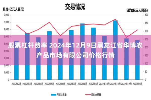 股票杠杆费率 2024年12月9日黑龙江省华博农产品市场有限公司价格行情